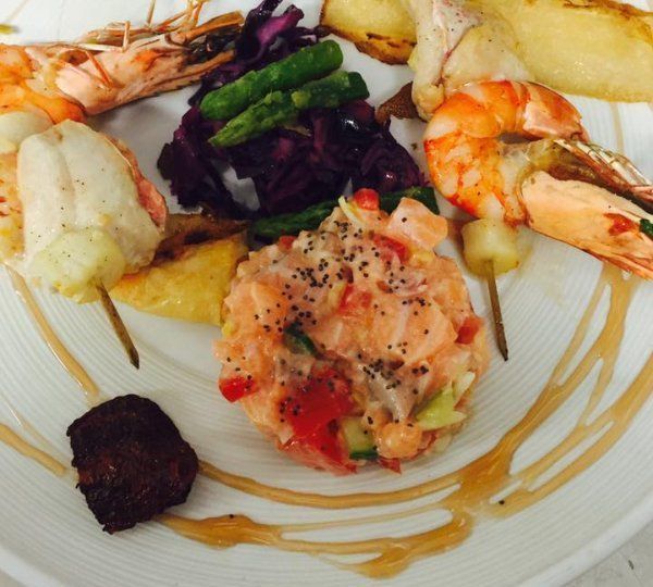 Plat cuisiné par le chef